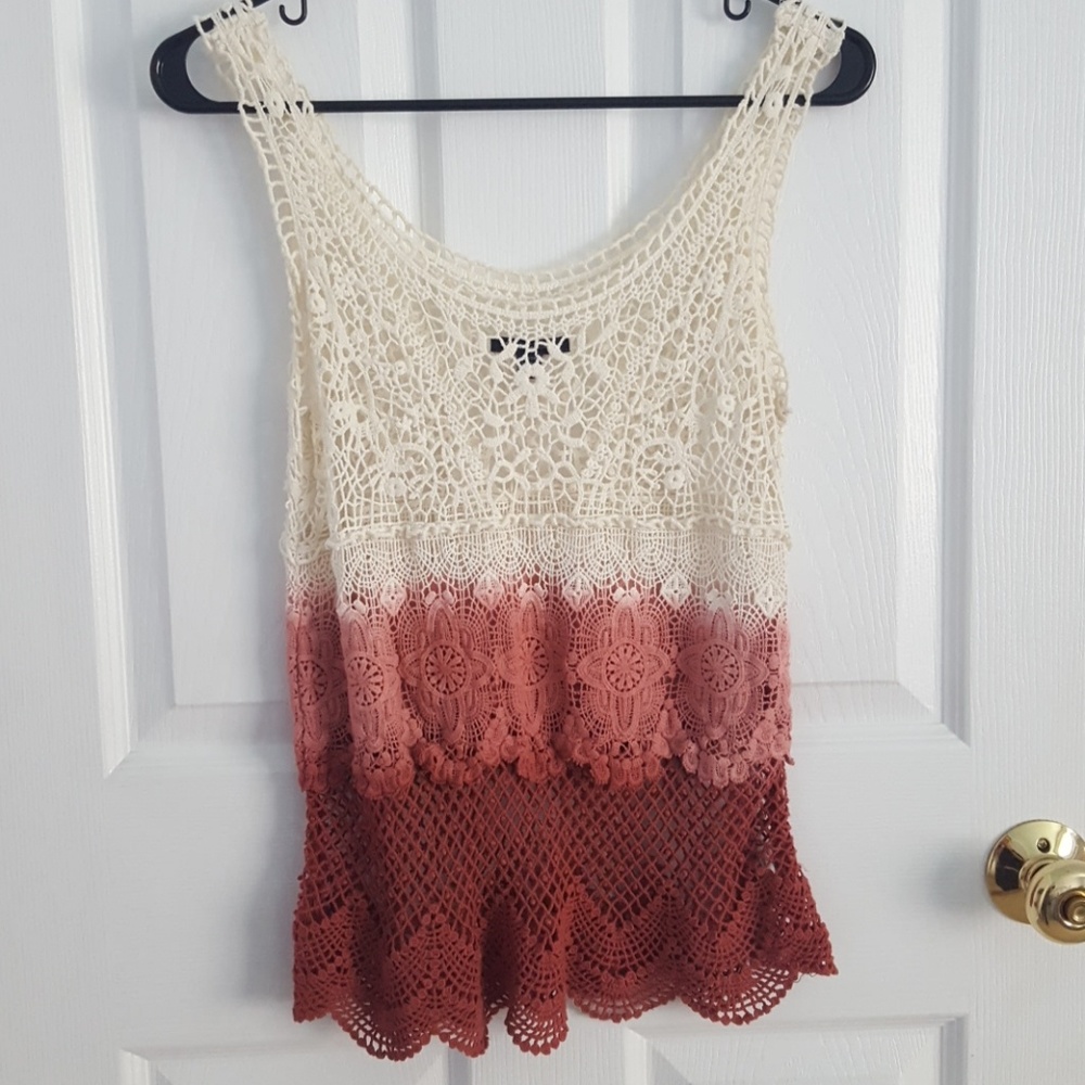 Lace Overlay Tank